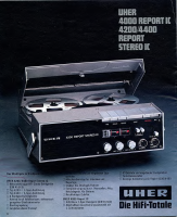 Uher 1978 - Catalog 